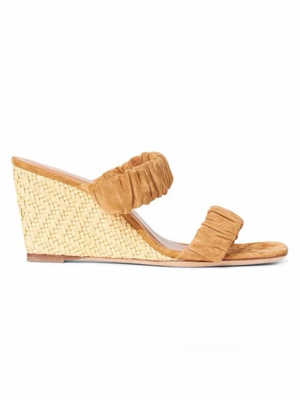 STAUD Frankie Wedge Sandals ~ EU 39, US 9